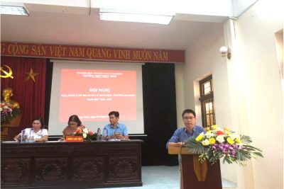 HỘI NGHỊ NHÀ GIÁO, CÁN BỘ QUẢN LÝ GIÁO DỤC, NGƯỜI LAO ĐỘNG NĂM HỌC 2024-2025